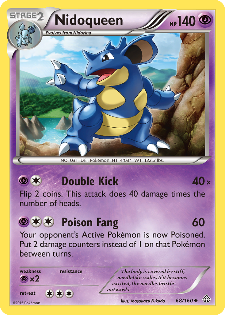 Nidoqueen (68/160) [XY: Primal Clash] | Exor Games New Glasgow