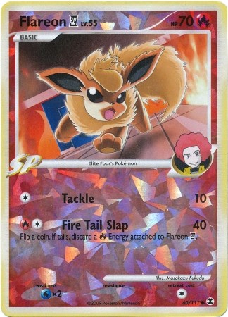 Flareon (60/111) (Cracked Ice) [Platinum: Rising Rivals] | Exor Games New Glasgow