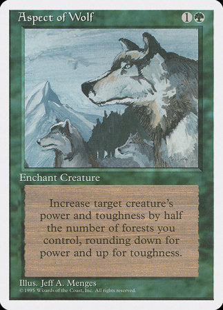 Aspect of Wolf [Fourth Edition] | Exor Games New Glasgow