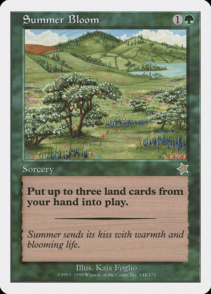 Summer Bloom [Starter 1999] | Exor Games New Glasgow
