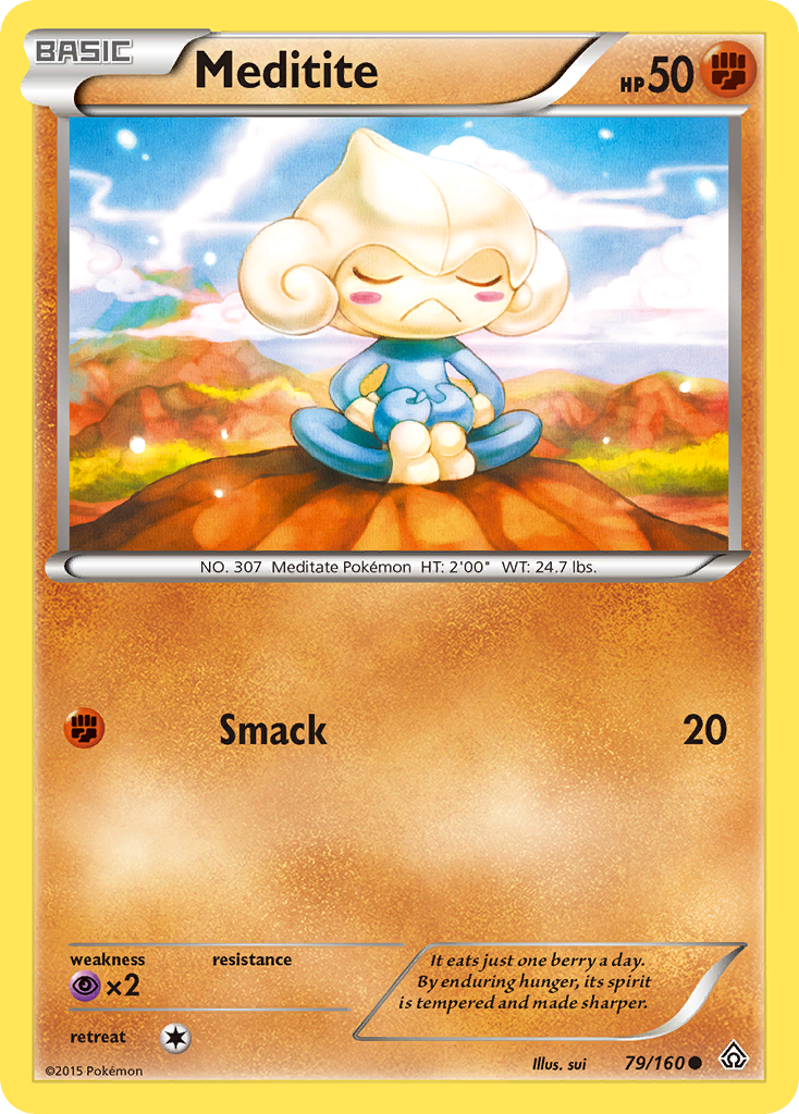 Meditite (79/160) [XY: Primal Clash] | Exor Games New Glasgow