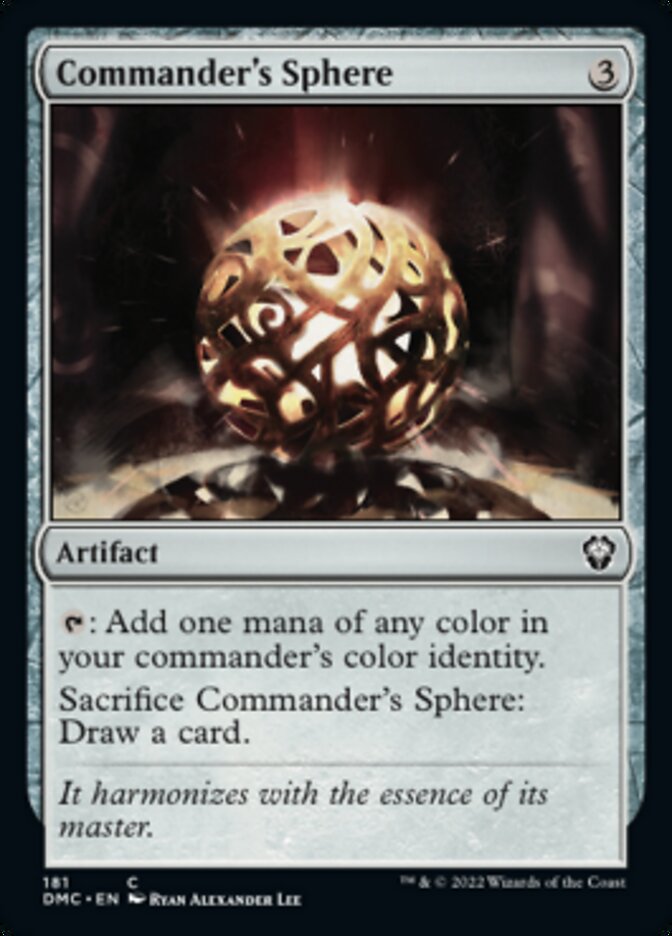 Commander's Sphere [Dominaria United Commander] | Exor Games New Glasgow