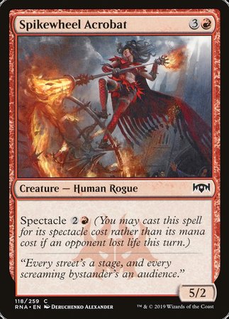 Spikewheel Acrobat [Ravnica Allegiance] | Exor Games New Glasgow