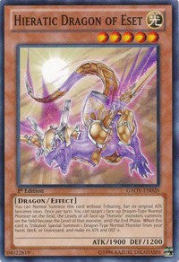 Hieratic Dragon of Eset [GAOV-EN020] Common | Exor Games New Glasgow