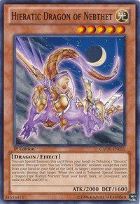 Hieratic Dragon of Nebthet [GAOV-EN021] Common | Exor Games New Glasgow