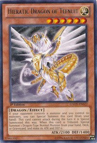 Hieratic Dragon of Tefnuit [GAOV-EN022] Rare | Exor Games New Glasgow