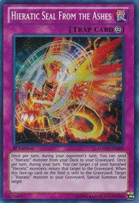 Hieratic Seal From the Ashes [GAOV-EN088] Secret Rare | Exor Games New Glasgow