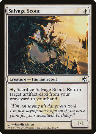 Salvage Scout [Scars of Mirrodin] | Exor Games New Glasgow