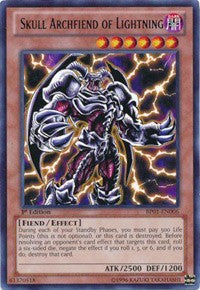 Skull Archfiend of Lightning [BP01-EN006] Rare | Exor Games New Glasgow