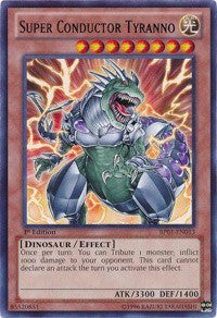 Super Conductor Tyranno [BP01-EN013] Rare | Exor Games New Glasgow