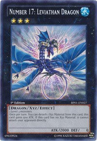 Number 17: Leviathan Dragon [BP01-EN027] Rare | Exor Games New Glasgow