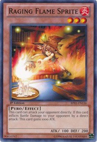 Raging Flame Sprite [BP01-EN136] Common | Exor Games New Glasgow