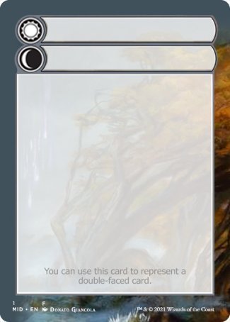 Helper Card (1/9) [Innistrad: Midnight Hunt Tokens] | Exor Games New Glasgow