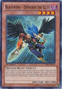 Blackwing - Zephyros the Elite [BP01-EN215] Common | Exor Games New Glasgow