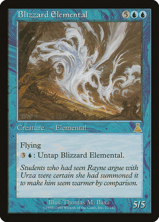 Blizzard Elemental [Urza's Destiny] | Exor Games New Glasgow