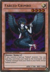 Fabled Grimro [GLD5-EN026] Gold Rare | Exor Games New Glasgow