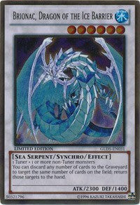 Brionac, Dragon of the Ice Barrier [GLD5-EN031] Gold Rare | Exor Games New Glasgow