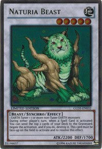 Naturia Beast [GLD5-EN032] Gold Rare | Exor Games New Glasgow