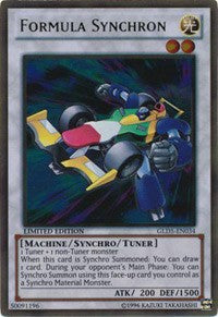 Formula Synchron [GLD5-EN034] Gold Rare | Exor Games New Glasgow