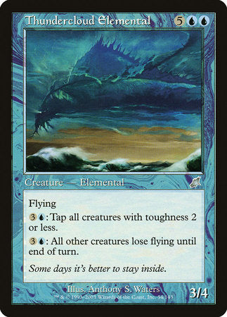 Thundercloud Elemental [Scourge] | Exor Games New Glasgow