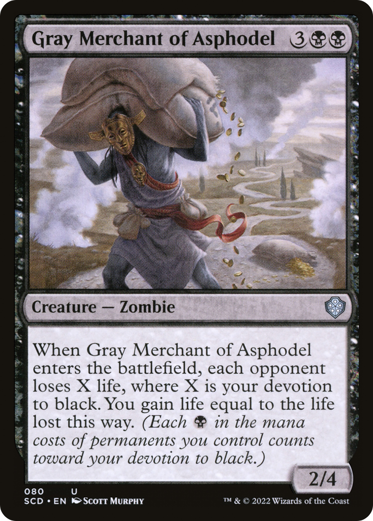 Gray Merchant of Asphodel [Starter Commander Decks] | Exor Games New Glasgow