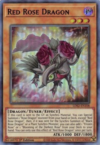 Red Rose Dragon (Purple) [LDS2-EN108] Ultra Rare | Exor Games New Glasgow