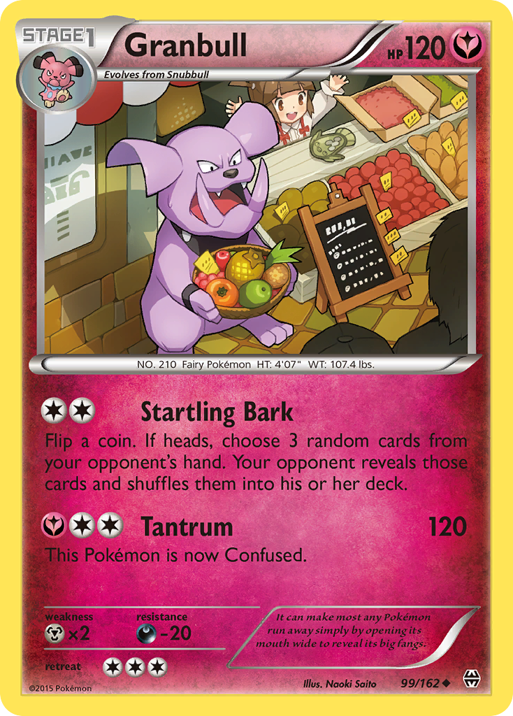 Granbull (99/162) [XY: BREAKthrough] | Exor Games New Glasgow