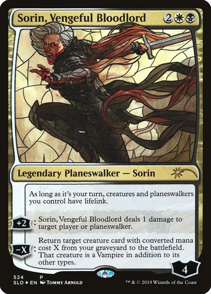 Sorin, Vengeful Bloodlord (Stained Glass) [Secret Lair Drop Promos] | Exor Games New Glasgow