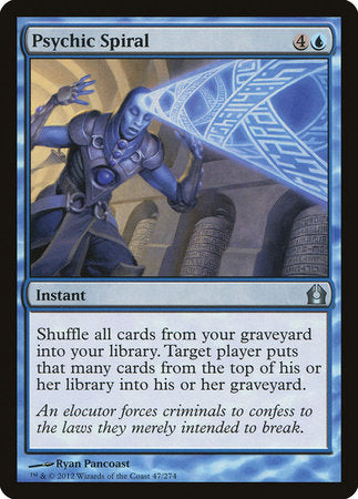 Psychic Spiral [Return to Ravnica] | Exor Games New Glasgow