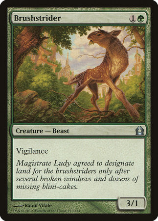 Brushstrider [Return to Ravnica] | Exor Games New Glasgow