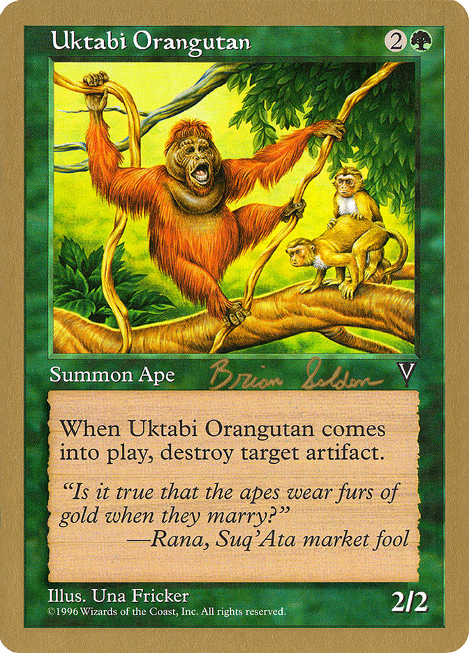 Uktabi Orangutan (Brian Selden) [World Championship Decks 1998] | Exor Games New Glasgow