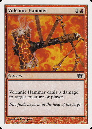 Volcanic Hammer [Eighth Edition] | Exor Games New Glasgow