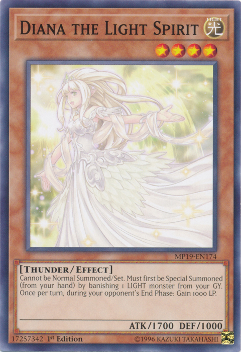 Diana the Light Spirit [MP19-EN174] Common | Exor Games New Glasgow