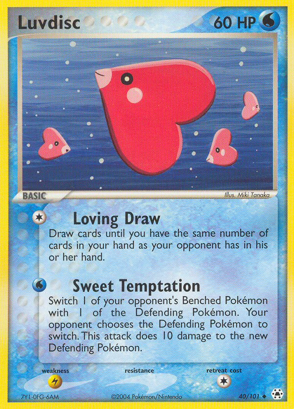 Luvdisc (40/101) [EX: Hidden Legends] | Exor Games New Glasgow