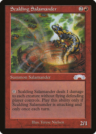 Scalding Salamander [Exodus] | Exor Games New Glasgow