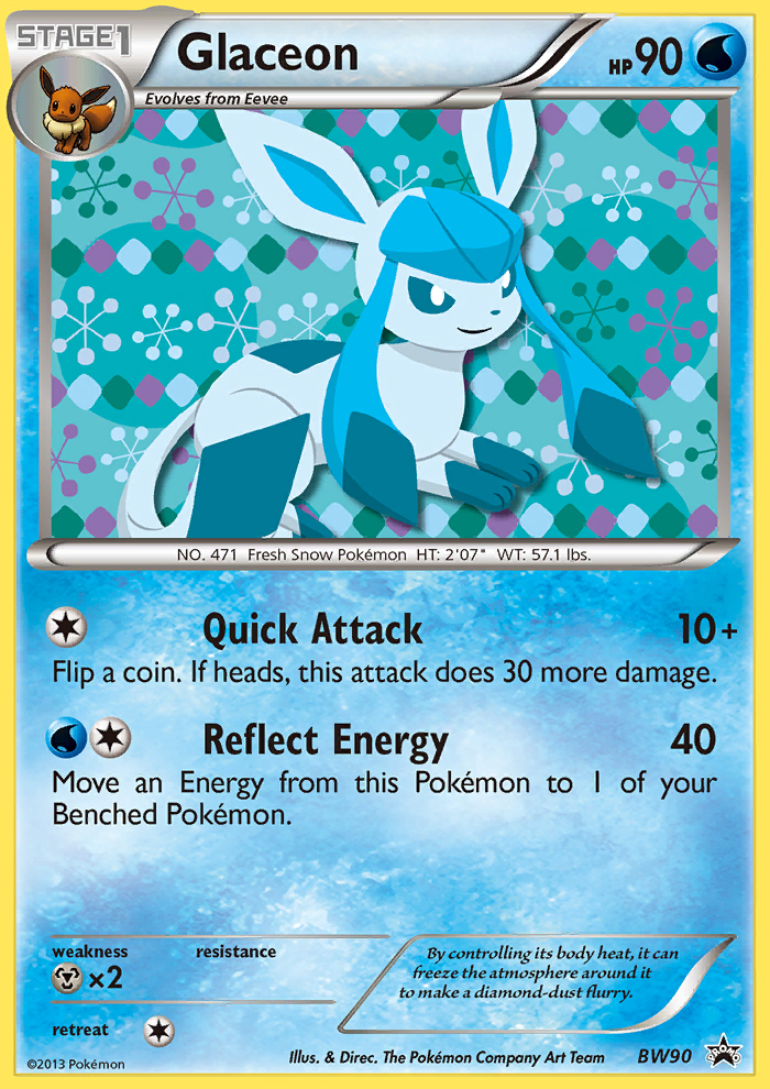 Glaceon (BW90) [Black & White: Black Star Promos] | Exor Games New Glasgow