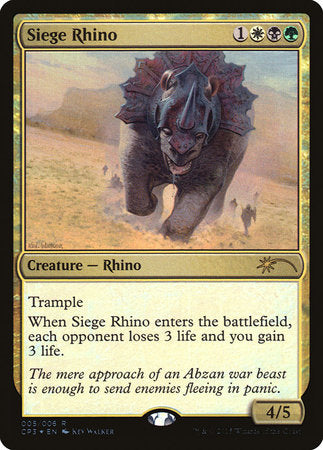 Siege Rhino [Magic Origins Clash Pack] | Exor Games New Glasgow