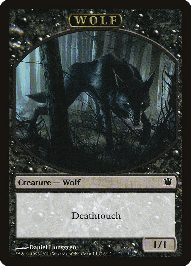 Wolf (6/12) [Innistrad Tokens] | Exor Games New Glasgow