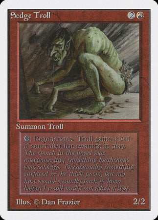 Sedge Troll [Unlimited Edition] | Exor Games New Glasgow