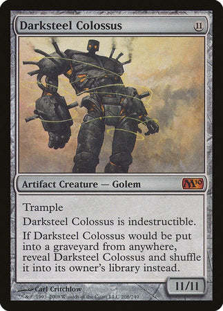 Darksteel Colossus [Magic 2010] | Exor Games New Glasgow