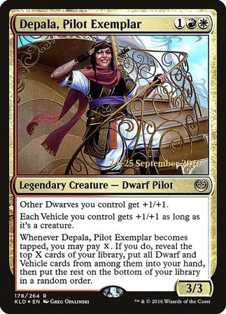 Depala, Pilot Exemplar [Kaladesh Promos] | Exor Games New Glasgow