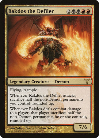 Rakdos the Defiler [Dissension] | Exor Games New Glasgow