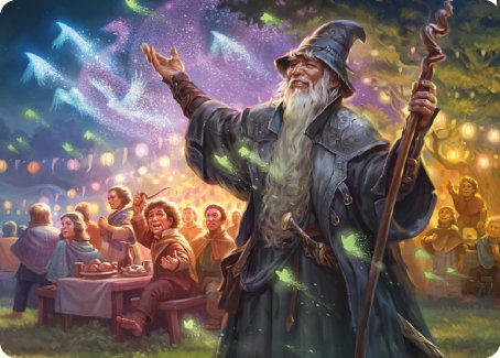 Gandalf, Friend of the Shire Art Card [The Lord of the Rings: Tales of Middle-earth Art Series] | Exor Games New Glasgow