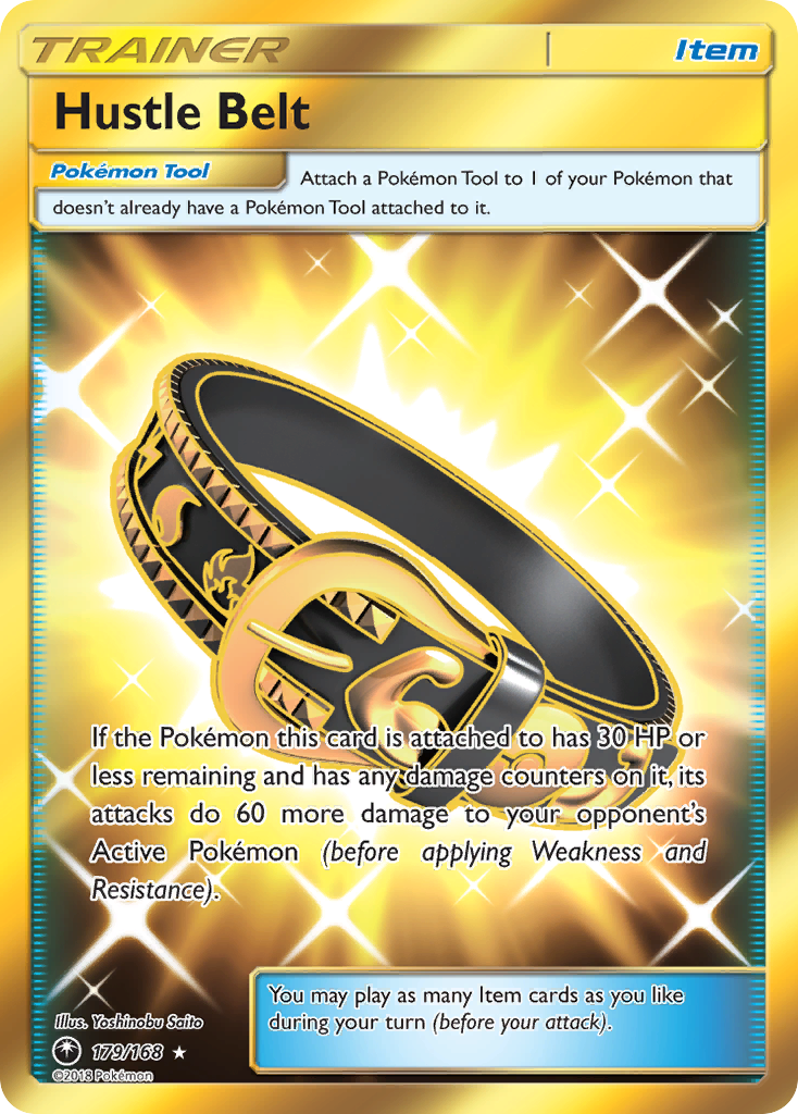 Hustle Belt (179/168) [Sun & Moon: Celestial Storm] | Exor Games New Glasgow