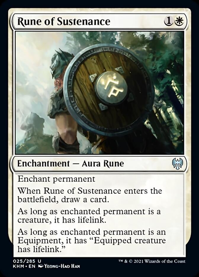 Rune of Sustenance [Kaldheim] | Exor Games New Glasgow