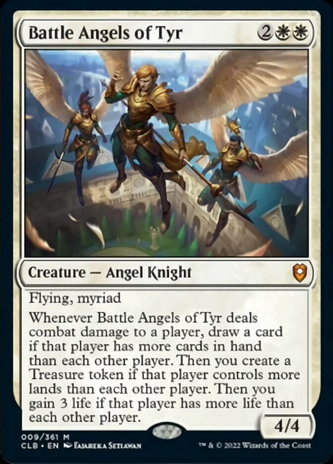 Battle Angels of Tyr [Commander Legends: Battle for Baldur's Gate] | Exor Games New Glasgow