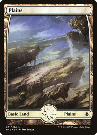 Plains (251) - Full Art [Battle for Zendikar] | Exor Games New Glasgow