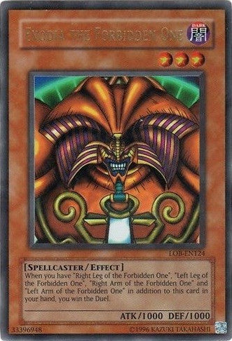 Exodia the Forbidden One [LOB-EN124] Ultra Rare | Exor Games New Glasgow