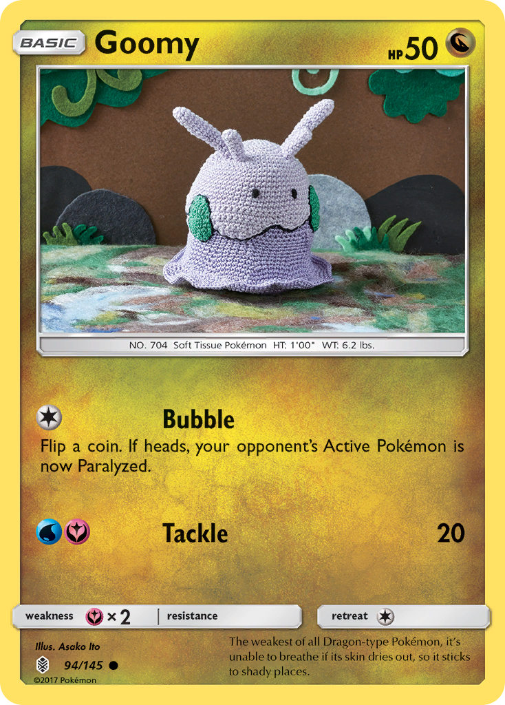 Goomy (94/145) [Sun & Moon: Guardians Rising] | Exor Games New Glasgow