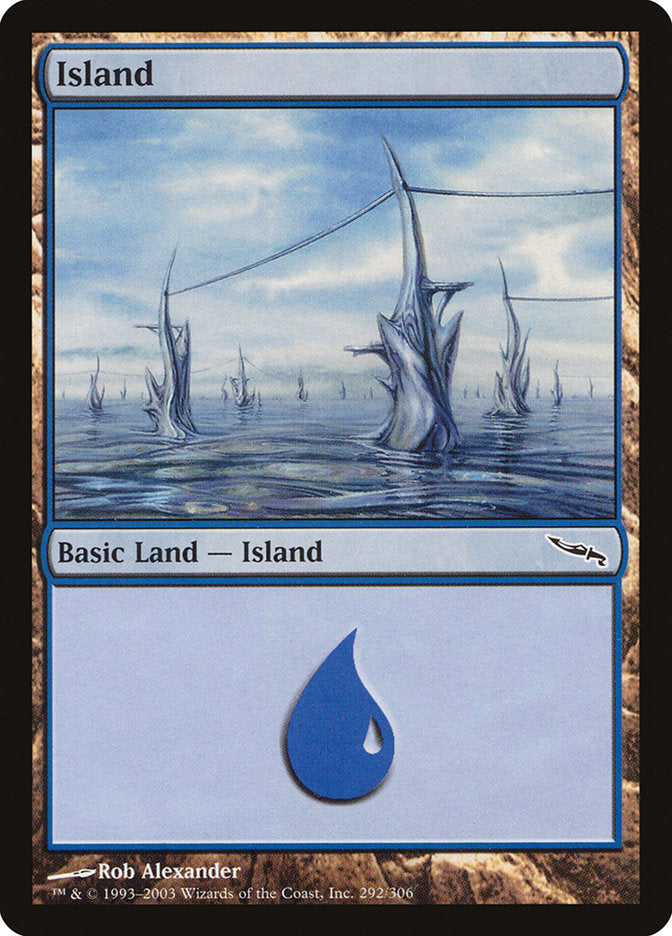 Island (292) [Mirrodin] | Exor Games New Glasgow